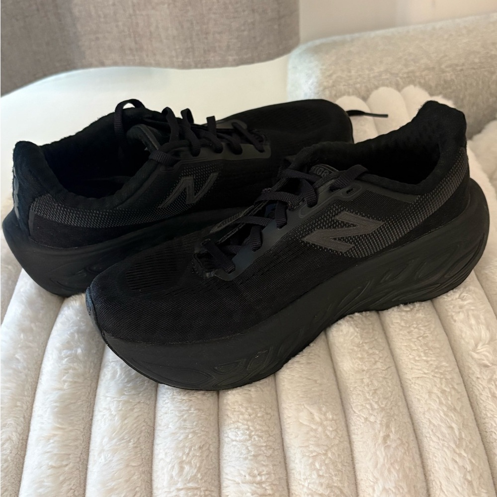 New Balance All-Black Women's Platform Sneakers
